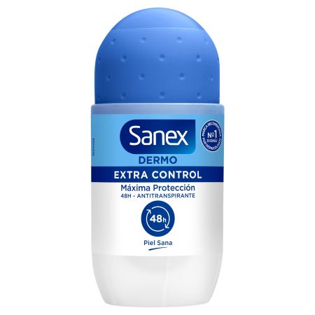 Sanex Dermo Extra Control Desodorante Roll-On Desodorante máxima protección 48 horas 50 ml