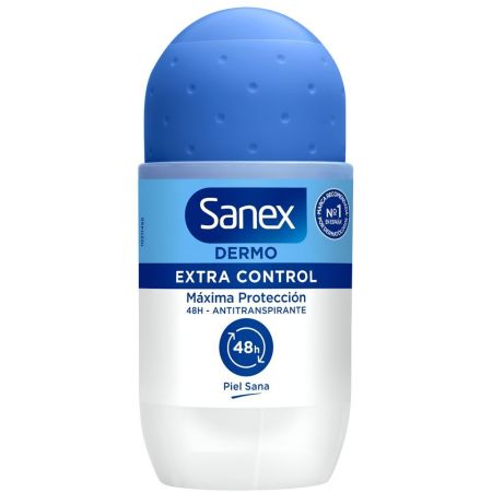 Sanex Dermo Extra Control Desodorante Roll-On Desodorante máxima protección 48 horas 50 ml