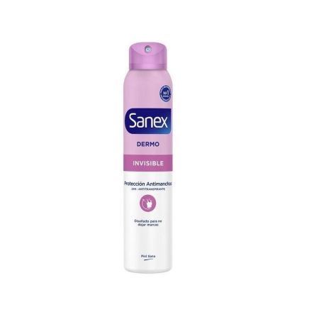 Sanex Dermo Invisible Protección Antimanchas Desodorante Spray Desodorante diseñado para no dejar marcas 24 horas de protección 200 ml