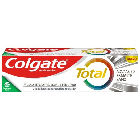 Colgate Dentífrico Total Advanced Esmalte Sano Pasta de dientes sonrisa brillante y protegida 75 ml