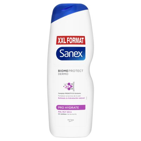 Sanex Biome Protect Dermo Pro Hydrate Gel De Ducha Gel de ducha hidratación natural refuerza las defensas naturales de la piel