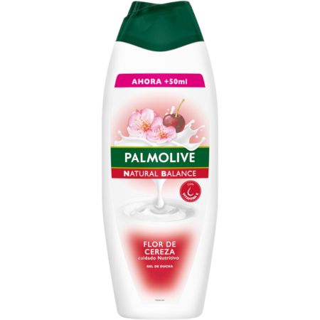 Nb Palmolive Natural Balance Flor De Cereza Gel De Ducha Gel de ducha hidratante con extracto de flor de cereza y leche hidratante 600 ml