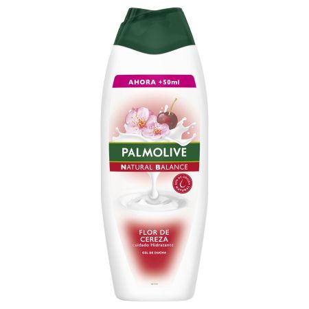 Nb Palmolive Natural Balance Flor De Cereza Gel De Ducha Gel de ducha hidratante con extracto de flor de cereza y leche hidratante 600 ml