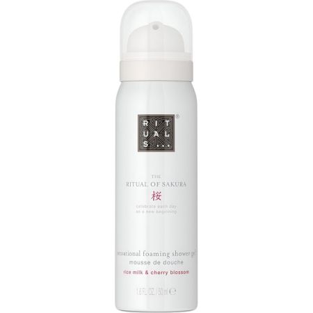 Rituals Rituals Of Sakura Foaming Shower Gel Gel de ducha en espuma con exclusiva tecnología y agradable aroma a leche de arroz orgánico y flor de cerezo 50 ml