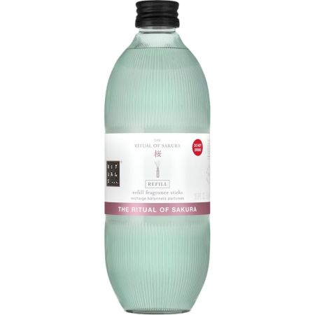 Rituals The Ritual Of Sakura Blooming Fragance Sticks Recarga Ambientador mikado perfumado ccon aroma a leche de arroz orgánico y flor de cerezo 500 ml