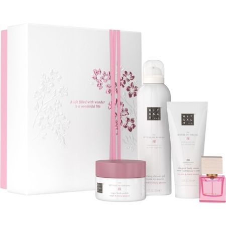 Rituals The Ritual Of Sakura Estuche Rutina de baño relajante y equilibrante ideal para regalar con aroma a flor del cerezo y leche de arroz