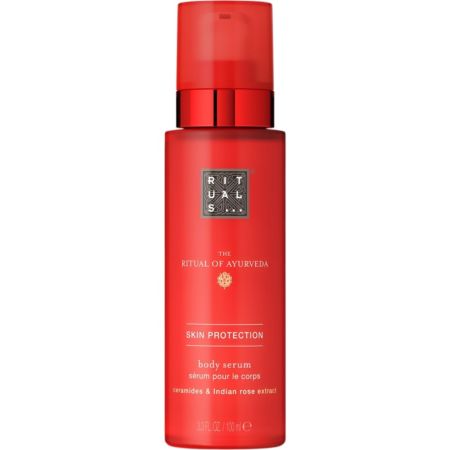 Rituals The Ritual Of Ayurveda Skin Protection Body Serum Sérum corporal perfumado relaja y calma la piel con aroma a rosa de la india y aceite de almendra dulce 100 ml