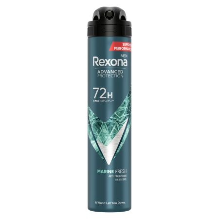 Rexona Men Advanced Protection Marine Fresh Desodorante Spray Desodorante antitranspirante fragancia marina 0% alcohol 72 horas 200 ml