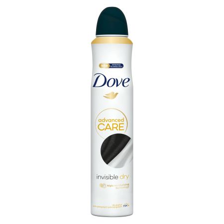Dove Advanced Care Invisible Dry Desodorante Spray Desodorante antitraspirante 0% alcohol 200 ml