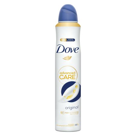 Dove Advanced Care Original Desodorante Spray Desodorante antitraspirante 0% alcohol 200 ml