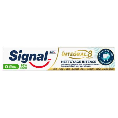 Signal Dentífrico Integral 8 Nettoyage Intense Pasta de dientes limpieza profunda 75 ml