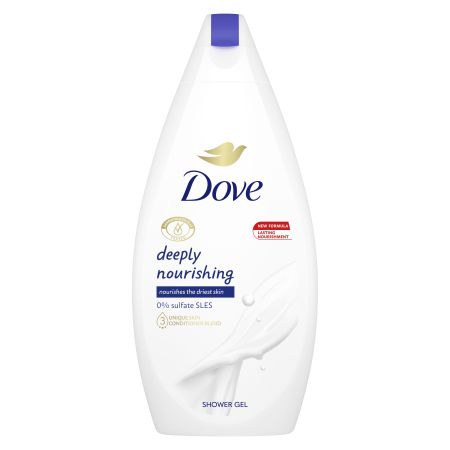 Dove Deeply Nourishing Shower Gel Gel de ducha hidratación profunda 450 ml