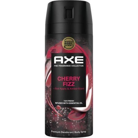 Axe Cherry Fizz Desodorante Spray Desodorante antitranspirante ofrece 72 horas de protección con aroma que huele de lujo