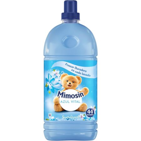 Mimosin Azul Vital Suavizante Suavizante antiolores protege a las prendas de los malos olores ofrece suavidad y frescor a tu ropa