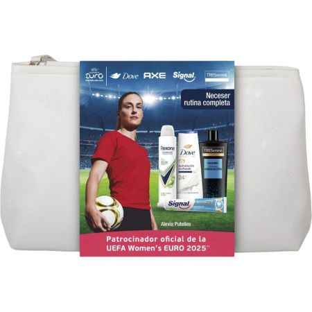 Rexona Rutina Completa Alexa Putellas Neceser Set de cuidado personal ofrece frescura y limpieza ideal para acompañarte en tu día a día