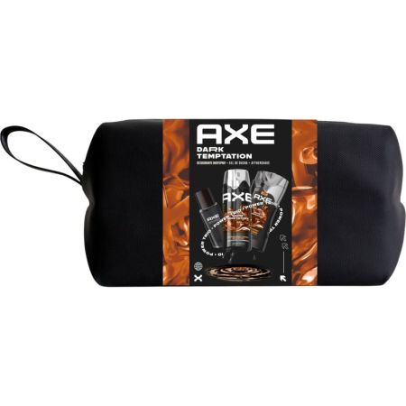 Axe Dark Temptation Neceser Rutina de baño ofrece fragancia duradera y fresca durante 48 horas