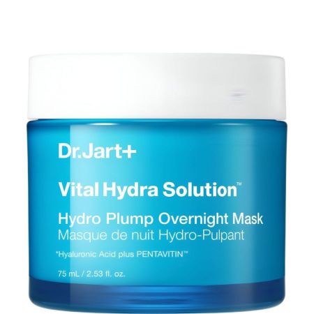 Dr.Jart+ Vital Hydra Solution Hydro Plump Overnight Mask Mascarilla de noche refrescante aumenta hidratación suaviza rellena y da un refrescante brillo 75 ml