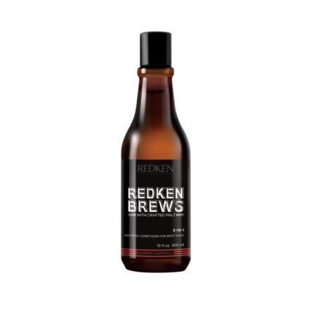 Redken Redken Brews Champú acondicionador y gel de cuerpo 3 en 1 300 ml