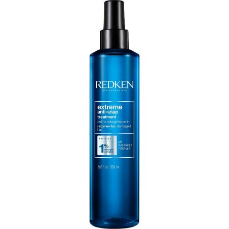 Redken Extreme Anti-Snap Treatment Tratamiento capilar sin aclarado reparador restaura la fibra ofreciendo resistencia y nutrición para cabello dañado 200 ml
