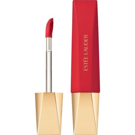 Estee Lauder Pure Color Mousse Whipped Matte Brillo de labios suave aterciopelado y no pegajoso de larga duración