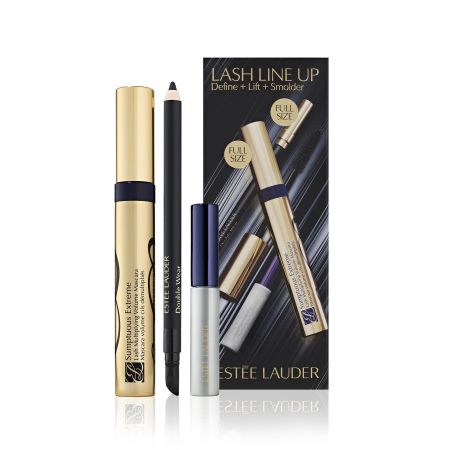 Estee Lauder Lash Line Up Estuche Set de belleza imprescindibles para delinear y definir los ojos y cejas