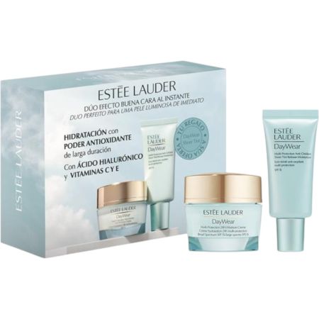 Estee Lauder Daywear Advanced Multi-Protection Spf 15 Estuche Crema de día hidratante multiprotectora combate los signos del envejecimiento prematuro para una piel más suave fresca y saludable 50 ml