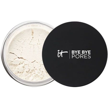 It Cosmetics Bye Bye Pores Polvos sueltos traslúcidos difuminan imperfecciones y poros sellando el maquillaje para piel uniforme