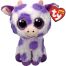 Beanie Boos Ethel Cow Purple Peluche suave y agradable al tacto ideal para regalar