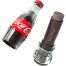 Lip Smacker Coca Cola Botella Clásica Bálsamo labial con divertido diseño ideal para regalar ofrece unos labios hidratados suaves y brillantes