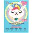 7th Heaven Llamacorn Face Mask Mascarilla de tela hidratante y refrescante de coco y papaya