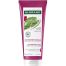 Klorane Higo De Babaria Hidratación Y Billo Acondicionador Acondicionador hidratante protege del calor ofreciendo brillo para cabello deshidratado y apagado 200 ml