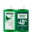 Klorane Ortiga Bio Seborreductor Champú Purificante Formato Especial Champú sobrerregulador equilibra sanea y regula el exceso de sebo para cabello graso 2x400 ml
