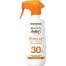Delial Hydra 24h Protect Spray Protector Rostro Y Cuerpo Spf 30 Leche solar resistente al agua de rápida absorción piel protegida hidratada y suave 270 ml