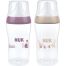 Nuk Biberón Silicona Perfect Match Talla M +3m Biberón se amolda perfectamente a los labios y al paladar de cada bebé 260 ml 1 ud