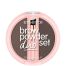Essence Brow Powder Set Duo Polvo para cejas con cepillo resistente al agua para un acabado definido tupido y natural