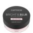 Catrice Bright & Blur Setting Powder Polvos compactos matificantes garantiza un aspecto suave y sin pliegues que perdura