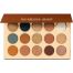 Sheglam The Afterglow Palette Paleta de sombras de ojos de textura suave ofrece acabado mate metálico o microbrillante para crear un look perfecto 15 tonos