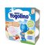 Nestle Yogolino Postre Lácteo Fresa Plátano Postre lácteo sin gluten ni azúcares añadidos a partir de 8 meses 4 x100 gr