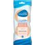 Calypso Demaquillage Esponja Vegetal Duplo Esponja facial limpia y desmaquilla delicadamente 2 uds