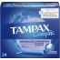 Tampax Tampones Compak Lites Tampones con aplicador de plástico 24 uds