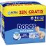 Dodot Pañales Bebe Seco Extra 7-11 Kg Talla 3 Formto Especial Pañal suave antifugas con ajuste cómodo ofrece hasta 12 horas de extraprotección gracias a su núcleo absorbente 66 uds
