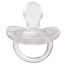 Chicco Chupete Physio Soft Silicona 6-12m blanco-naranja