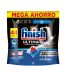 Finish Lavavajillas Powerball Ultimate Mega Ahorro Limpia lavavajillas en cápsulas avanzado para mejor limpieza brillo y disolución 44 uds