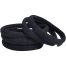 Beter Coleteros Clásicos Negros Trendy Classics Gomas para el cabello 6 uds