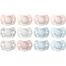 Suavinex Chupete Sx Pro 0-6m Silicone Chupete fisiológico reversible ayuda a respetar el desarrollo bucodental 2 uds