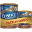 Ensure Nutrivigor Chocolate Complemento Alimenticio Pack Ahorro Complemento alimenticio en polvo reduce cansancio y mantiene los huesos en condiciones normales 850+400 gr