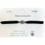 Marvimundo Pulsera Negra De Mano De Fátima Pulsera de hilo trenzado y acero inoxidable simboliza protección fuerza bendición buena suerte y amor
