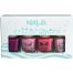 Mia Cosmetics Paris Kids Pink Esmalte De Uñas Estuche Set de esmaltes de uñas infantiles multicolores su fórmula a base agua es respetuosa y se retira fácilmente con agua y jabón