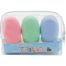 Becasan Nature Time To Travel Set De Silicona Botellas de silicona reutilizables ideales para viajar y llevar tus productos de higeiene y cosmética favoritos 3x60ml