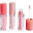 Magic Studio Love Vibes Lip Gloss Brillo de labios de textura no pegajosa hidrata y suaviza ofreciendo jugosidad de larga duración 1 ud